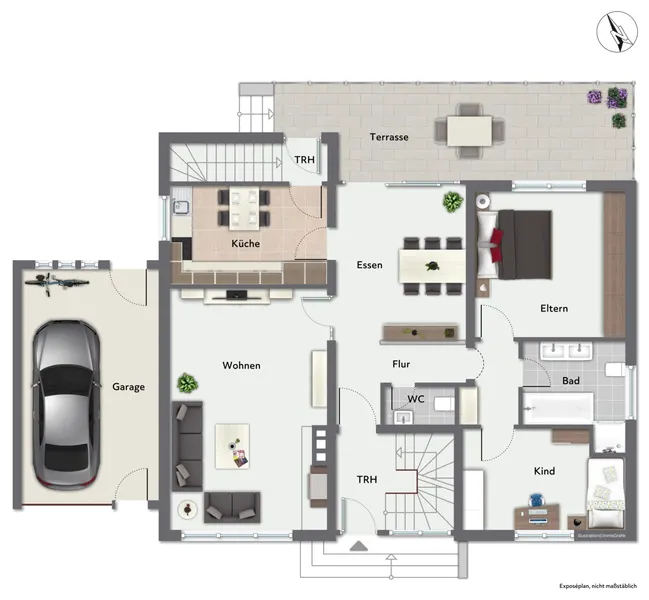 Grundriss Erdgeschoss