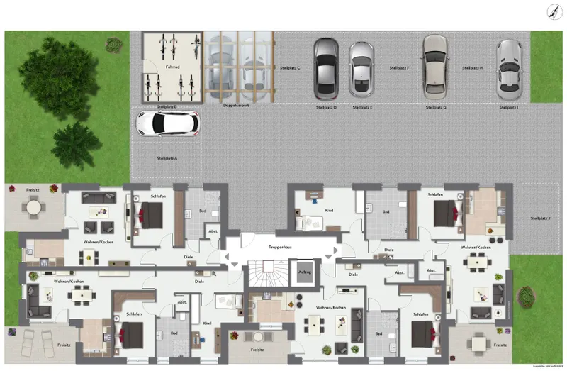 Grundriss Erdgeschoss