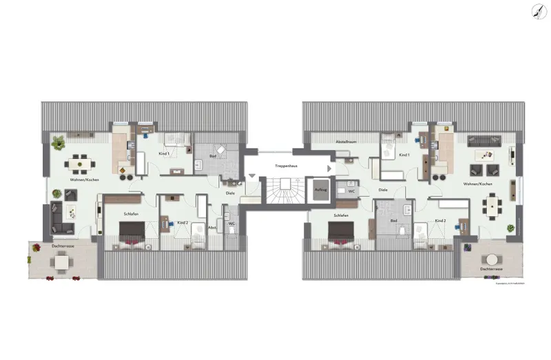 Grundriss Dachgeschoss