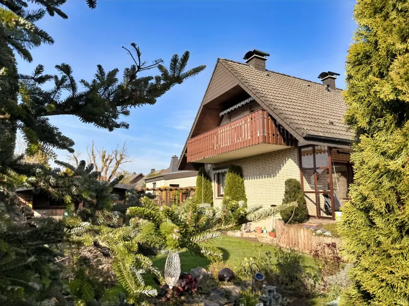 Blick auf die Loggia