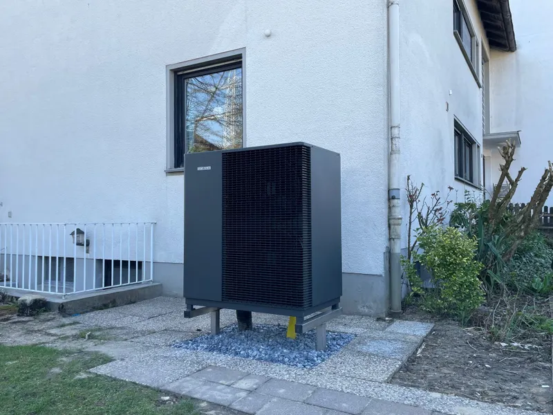 Neue Luft-Wärmepumpe