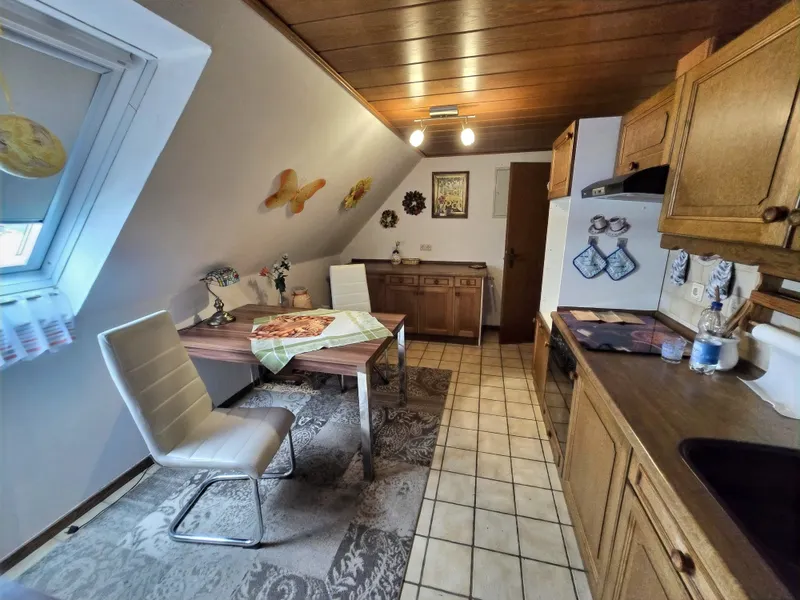 Wohnküche im Obergeschoss