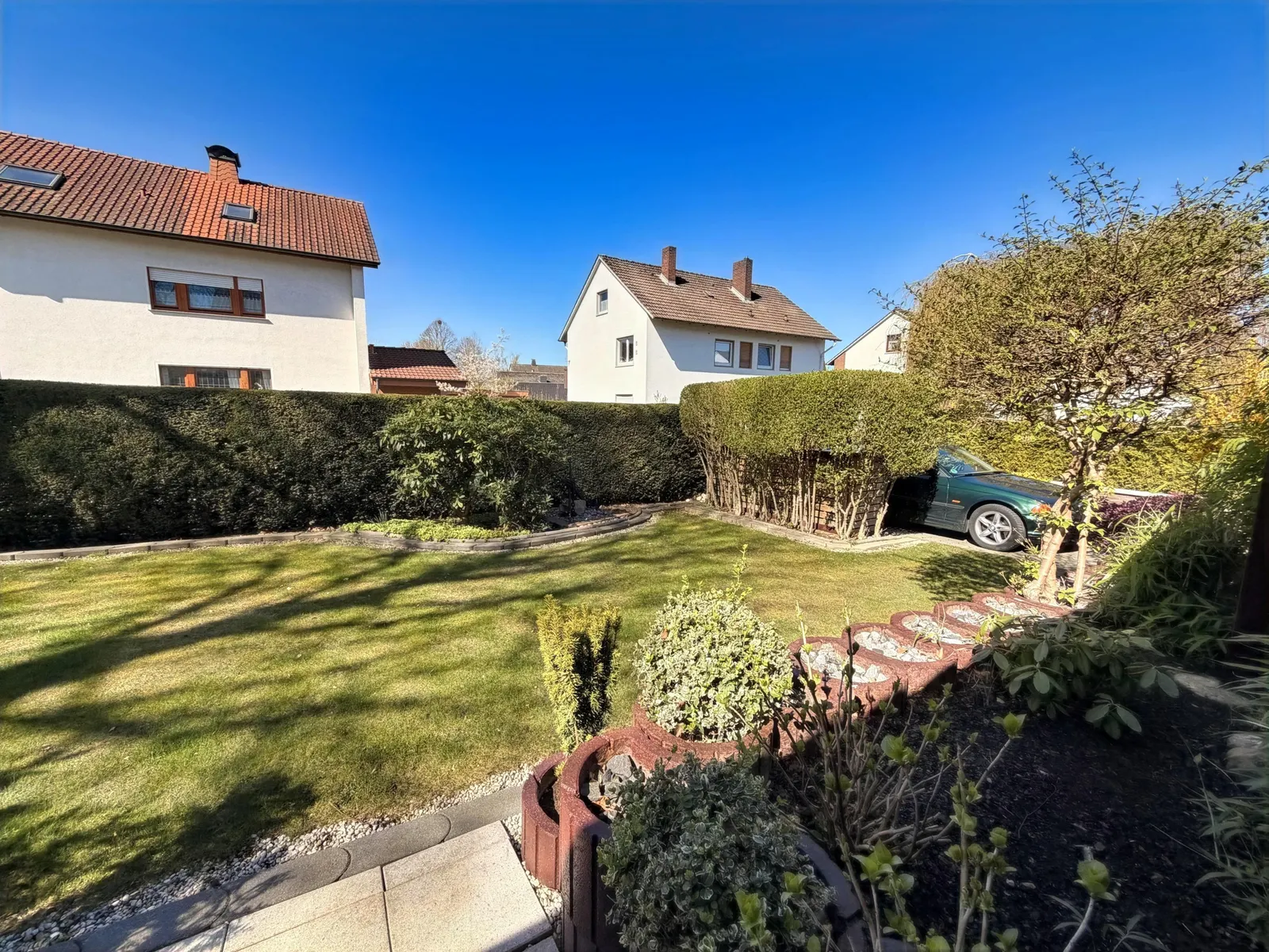 Bereich vor der Terrasse