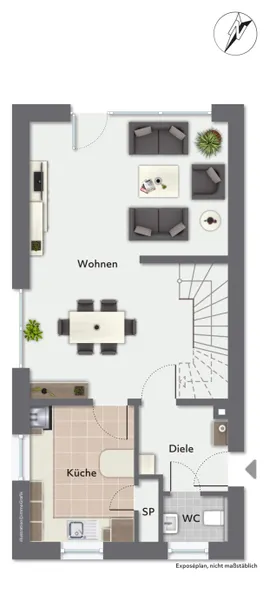 Grundriss Erdgeschoss