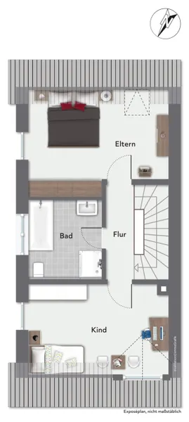 Grundriss Dachgeschoss