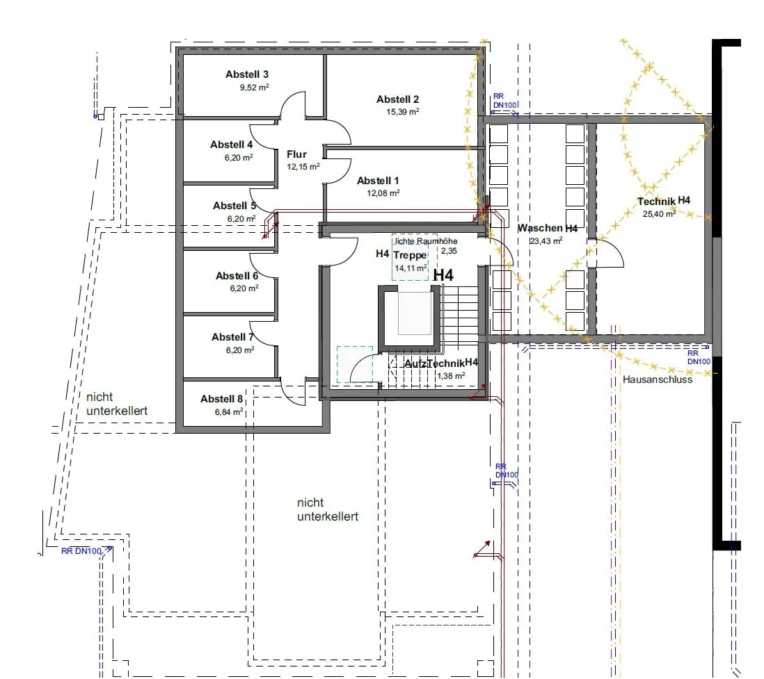 Kellergeschoss neu