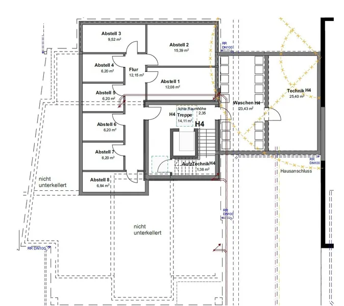 Kellergeschoss neu