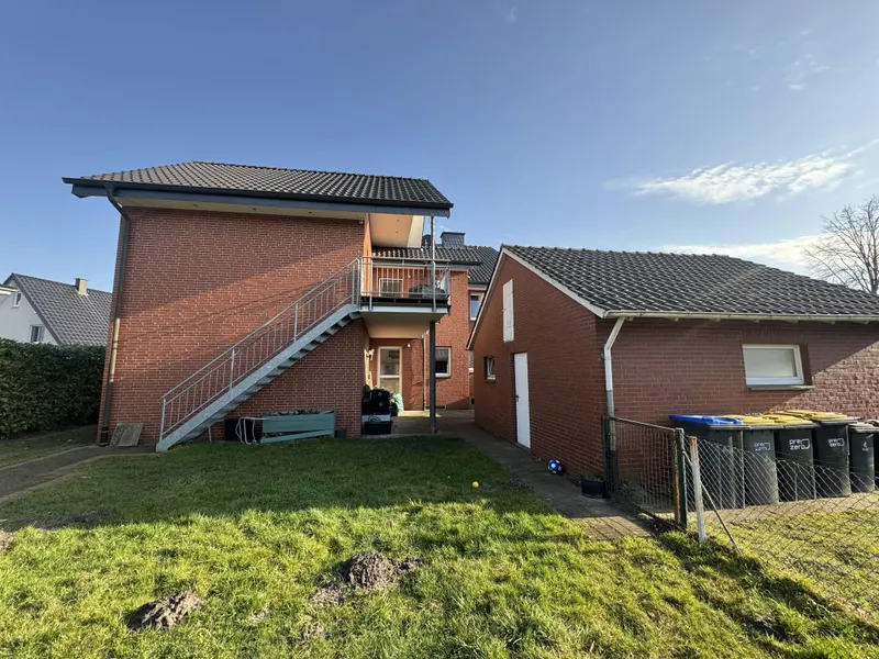 Außenansicht Balkonabgang