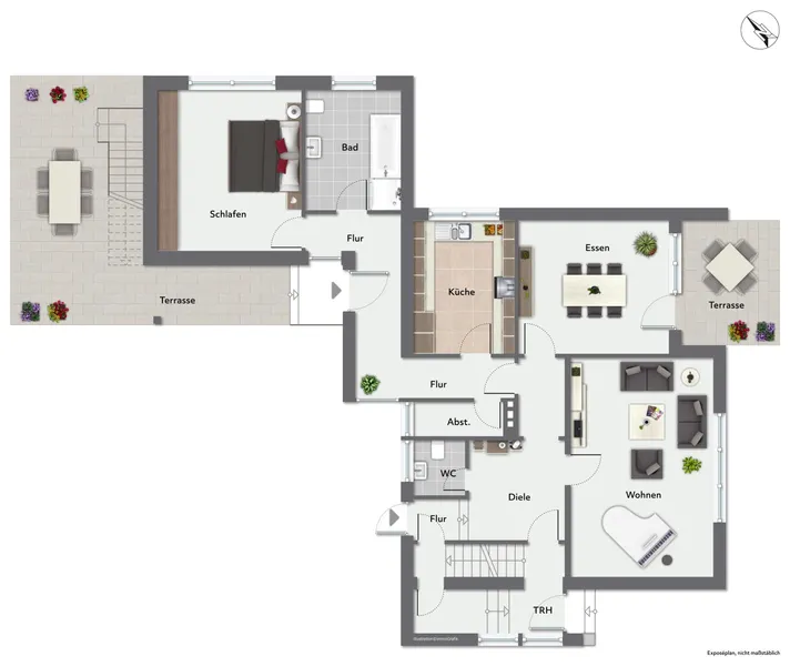 Grundriss Erdgeschoss