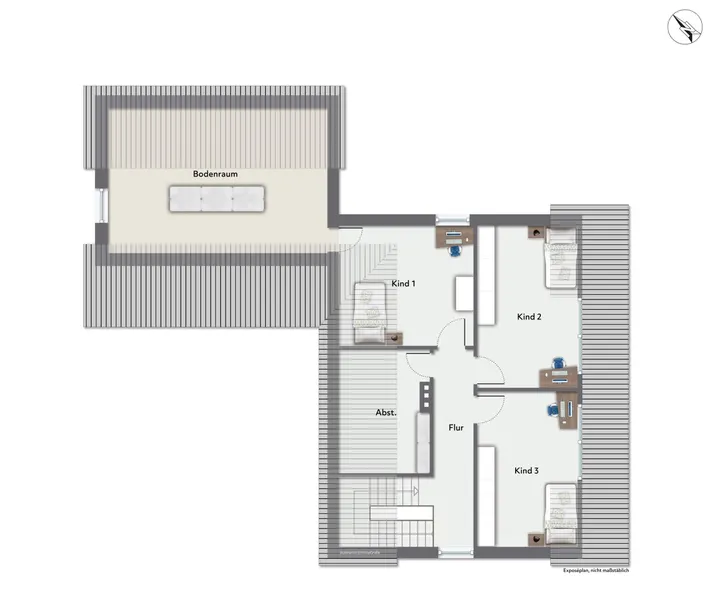 Grundriss Dachgeschoss