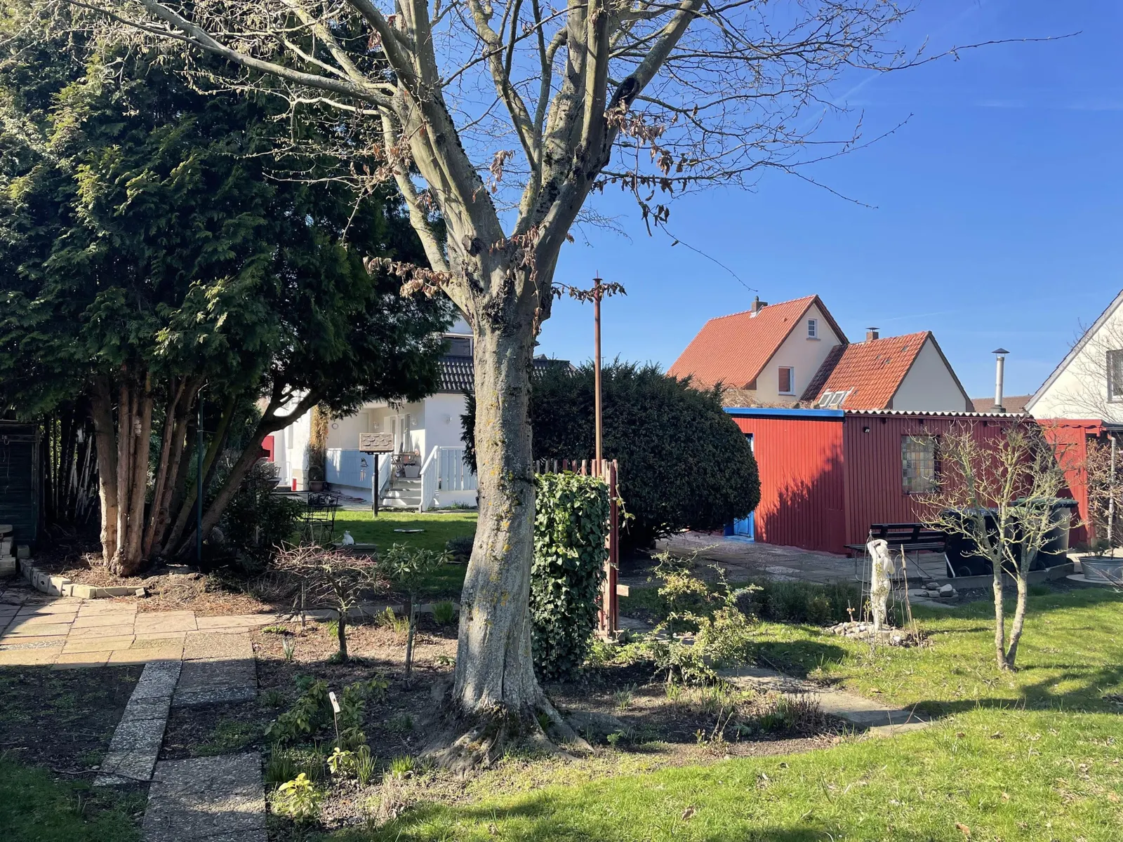 Viel viel Platz im Garten