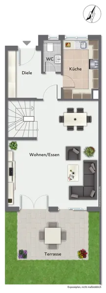 Grundriss Erdgeschoss