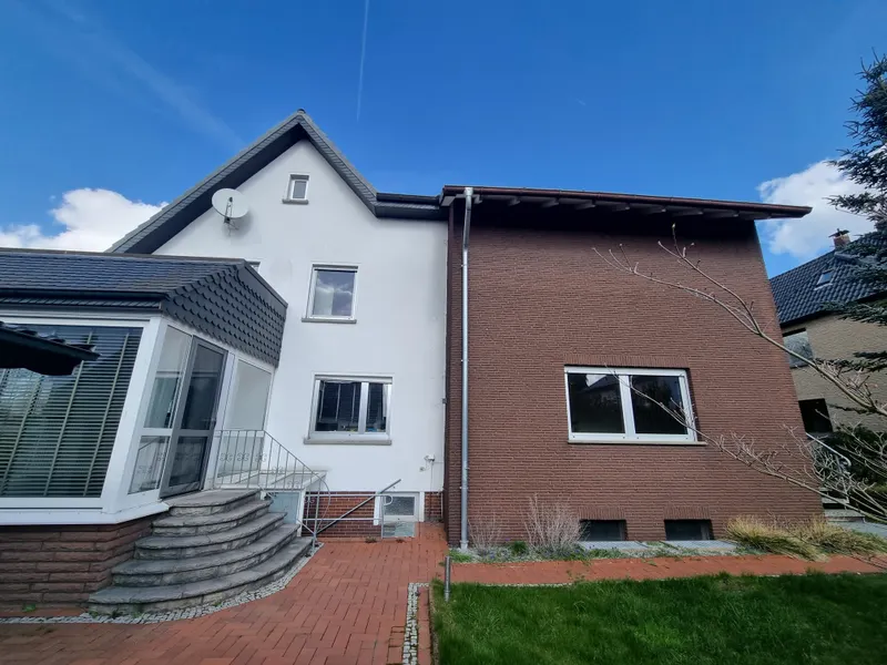 Rückseite mit Anbau