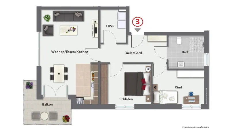 Wohnung 3