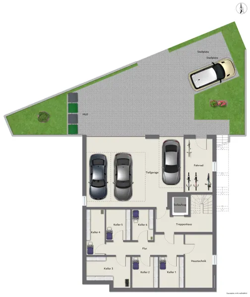 Grundriss Kellergeschoss