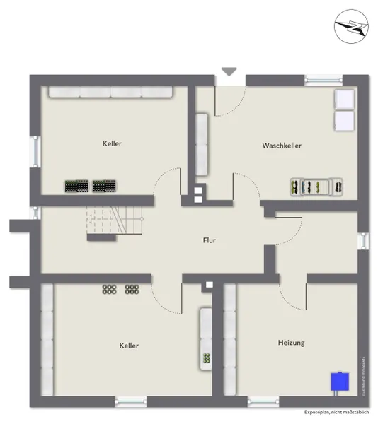 Grundriss Keller