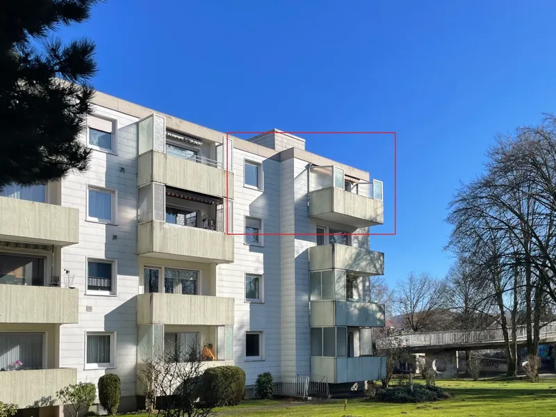 Außenansicht mit Loggien