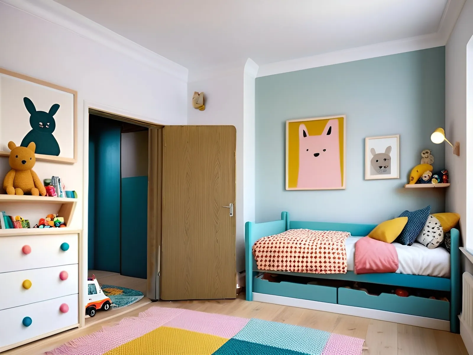 Kinderzimmer - KI-generiert