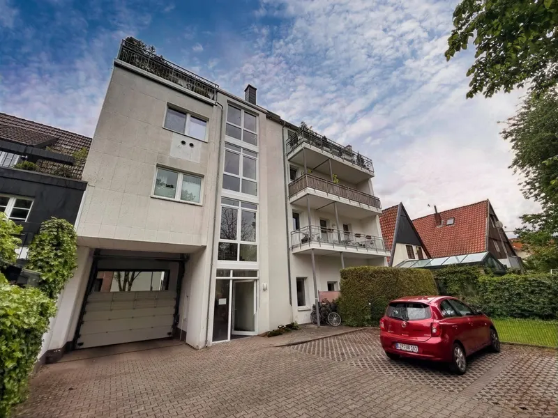 rückwärtige Hausansicht