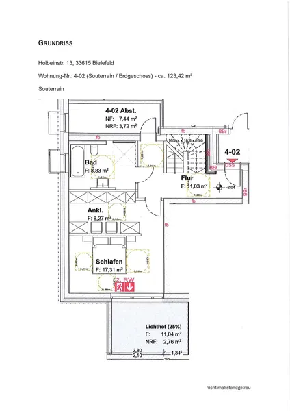 Grundriss unten