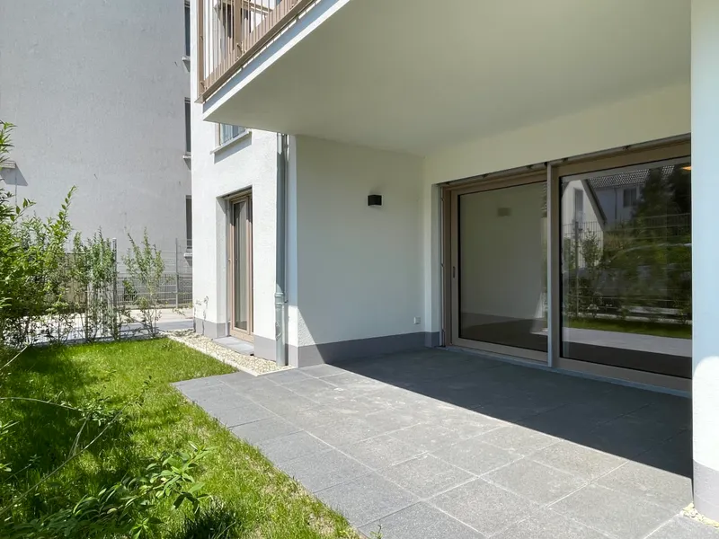 Terrasse und Garten