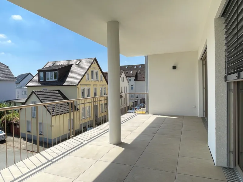 Ausblick von der Loggia