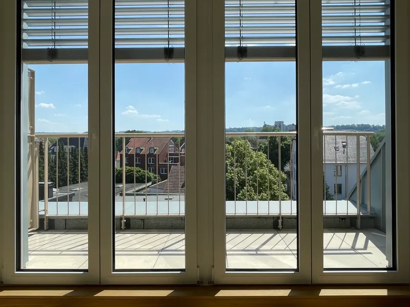 Fensterfront Dachterrasse