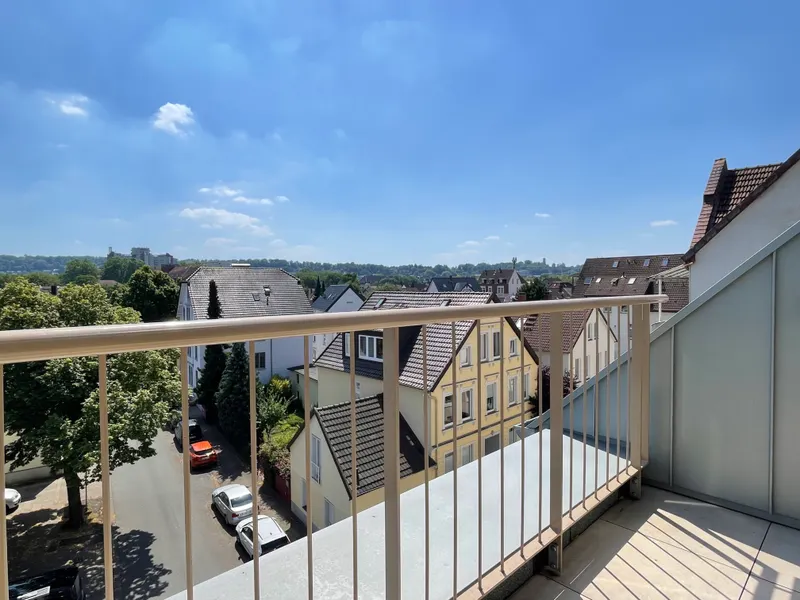 Blick von der Dachterrasse