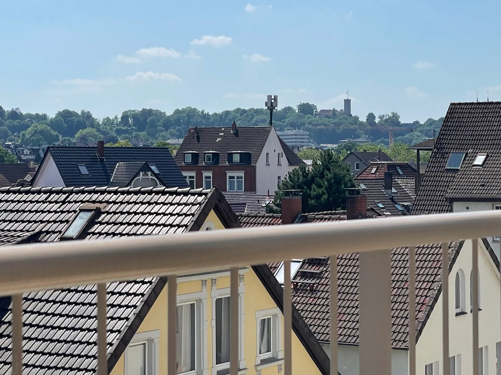 Blick bis zur Sparrenburg