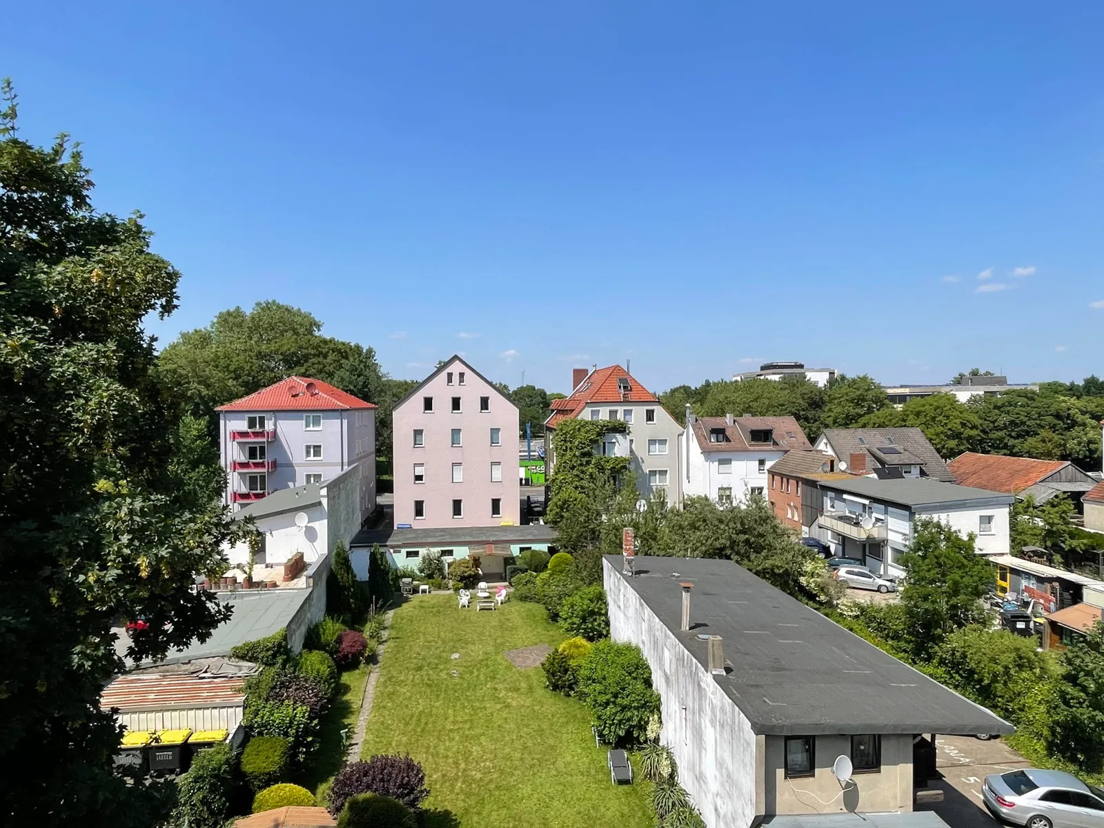 Ausblick von Schlafzimmer