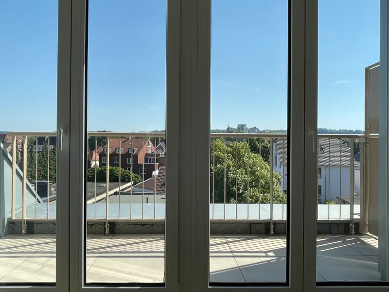 Fenster zur Süd-Dachterasse