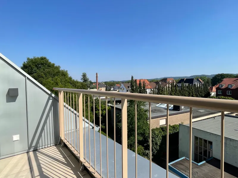 Ausblick Süd-Dachterrasse