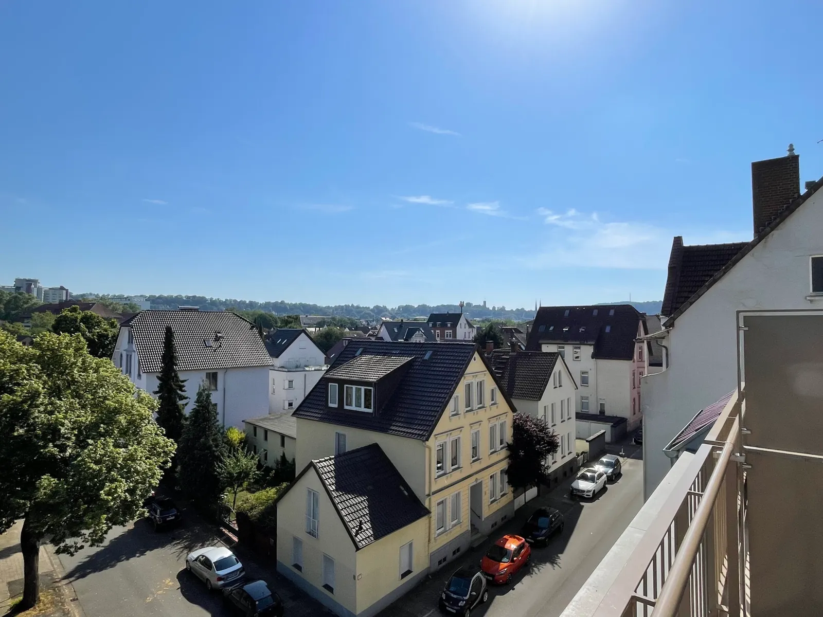 Ausblick Süd-Dachterasse