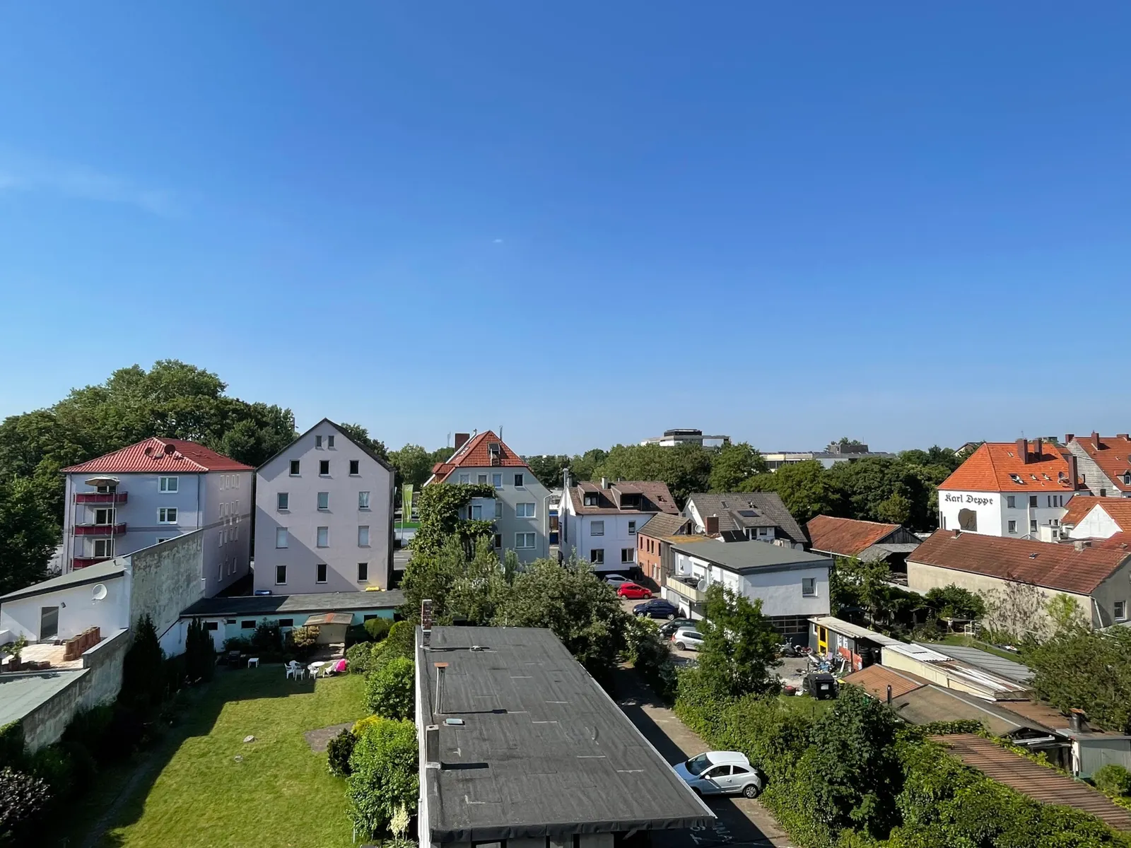 Ausblick große Dachterrasse