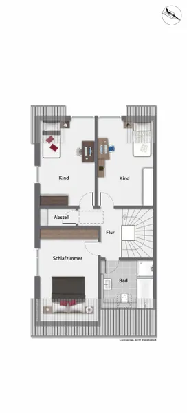 Grundriss Dachgeschoss