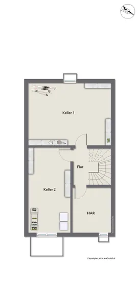 Grundriss Kellergeschoss