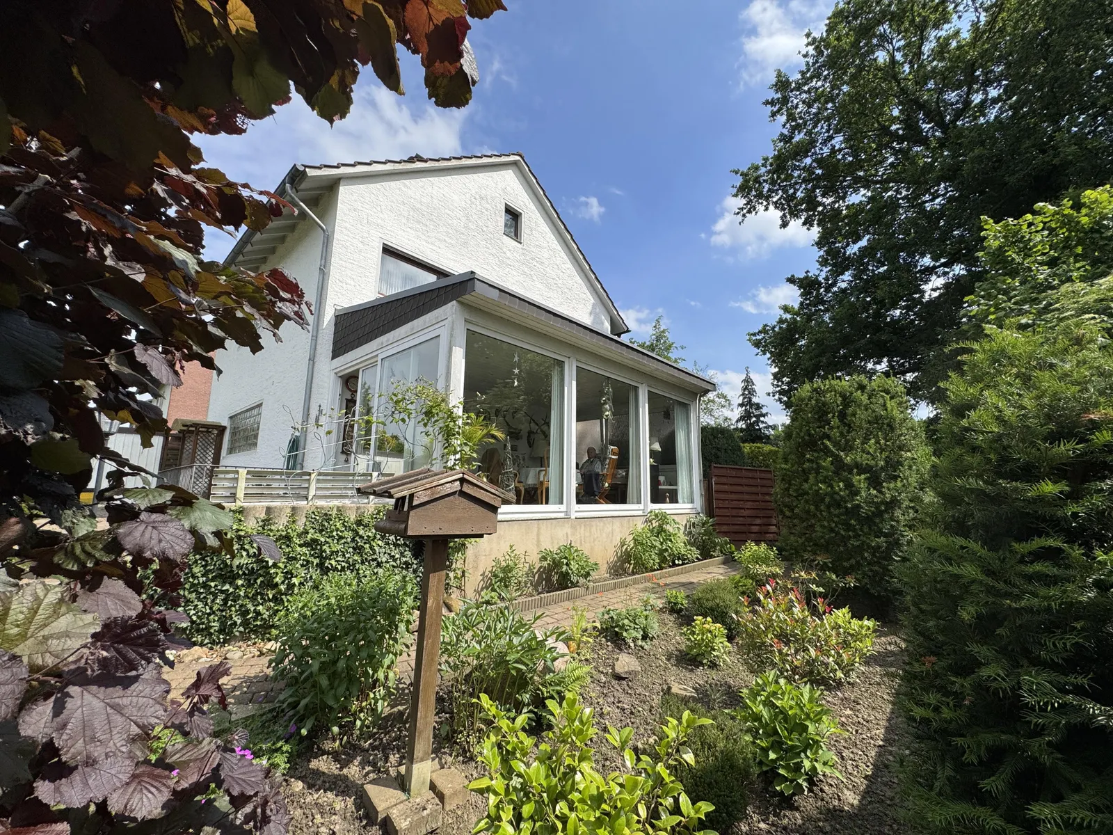 Wintergarten, Westseite