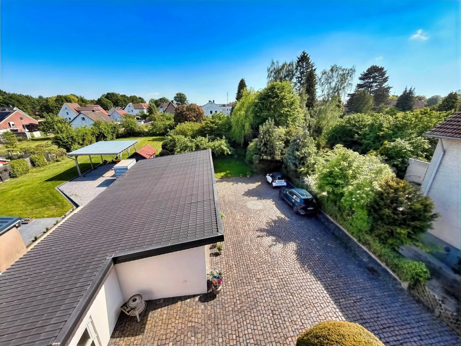 Blick in den Innenhof