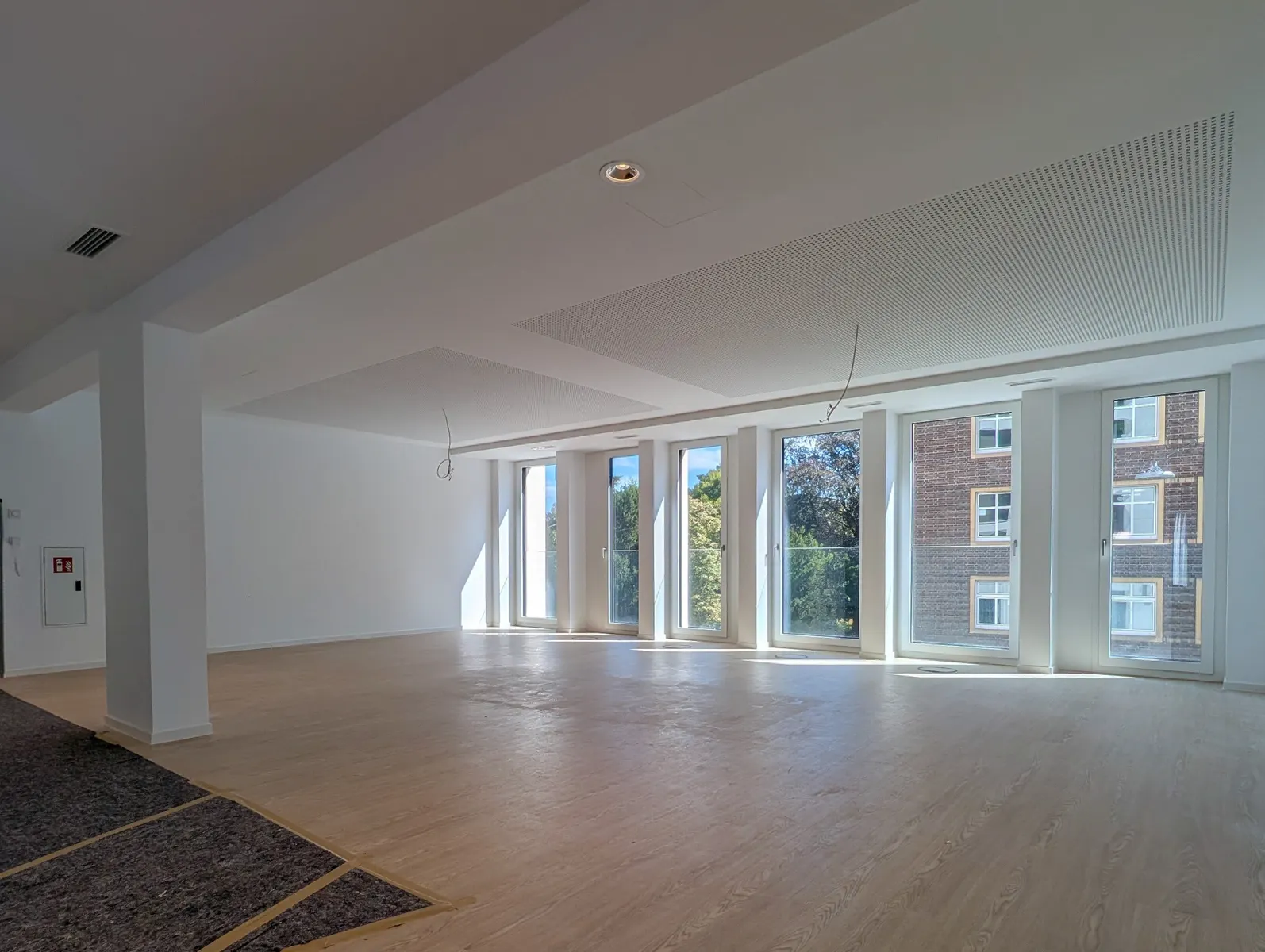 Großraumbüro Blick Wilhelmstr.