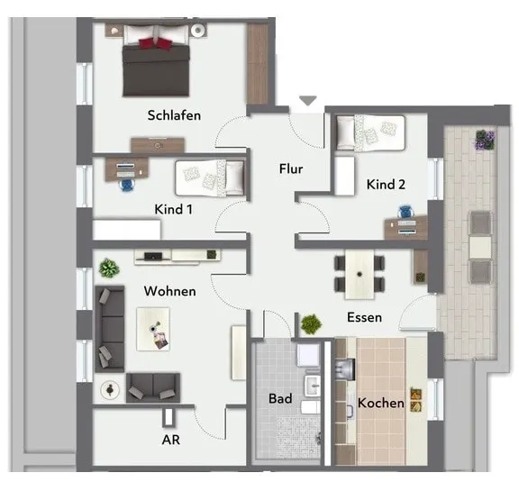 Wohnung 2.42