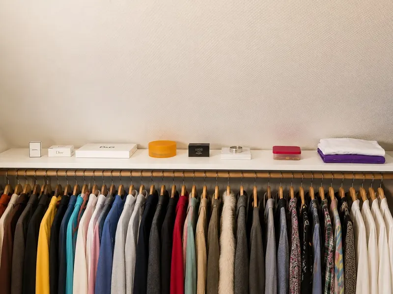 begehbarer Kleiderschrank