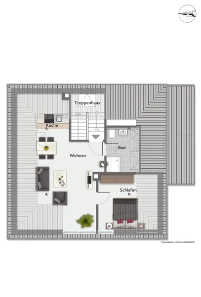 Grundriss Dachgeschoss