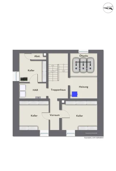 Grundriss Keller