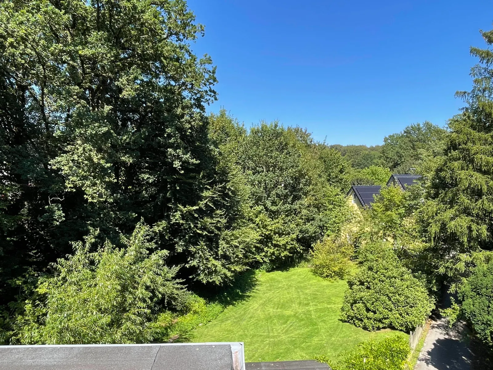 Ausblick vom Dachgeschoss