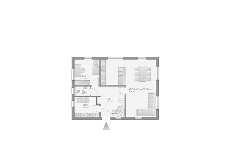 Grundriss Erdgeschoss