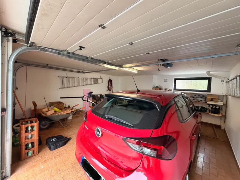 Innenansicht Doppelgarage