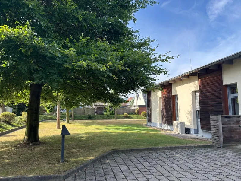 Blick zur Grünfläche