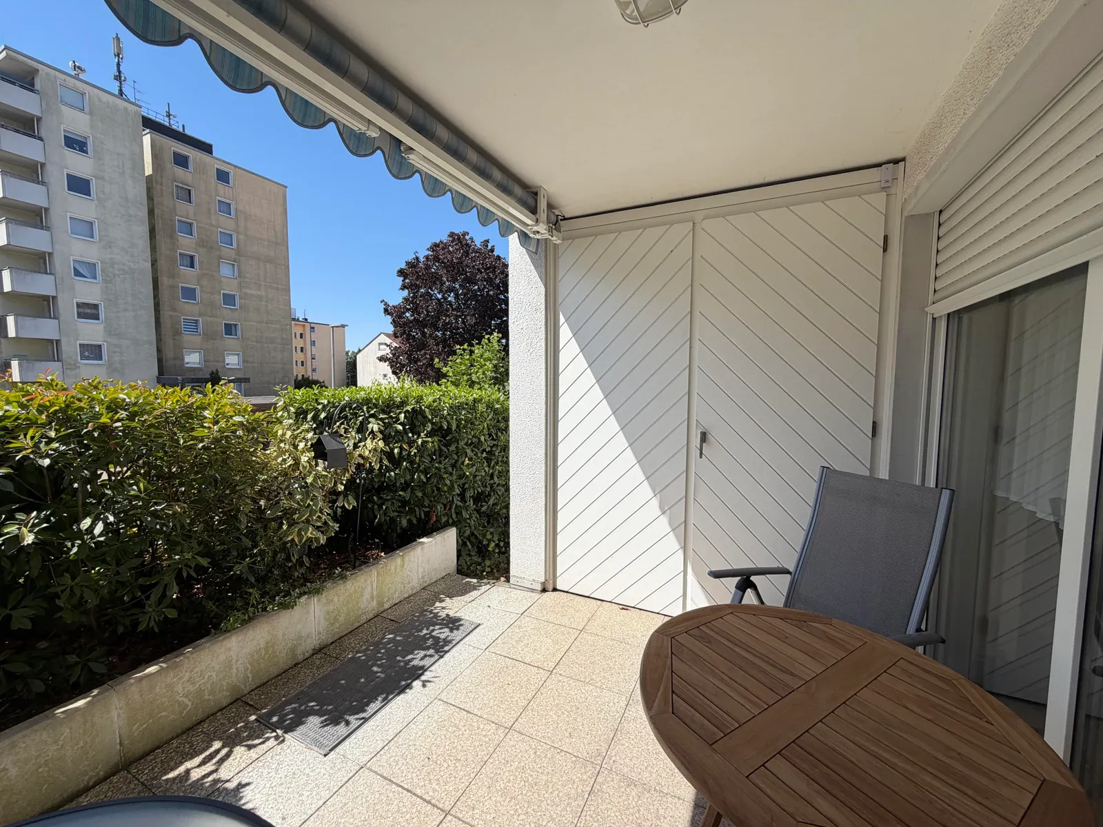 überdachte Terrasse