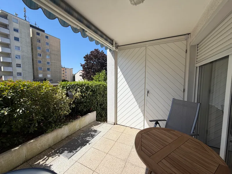 überdachte Terrasse