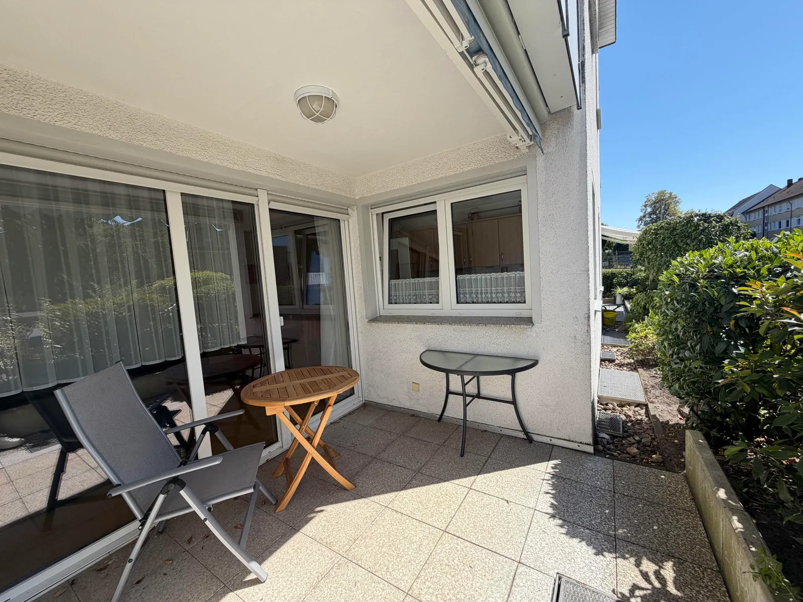 überdachte Terrasse